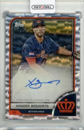 2023 Topps World Baseball Classic Xander Bogaerts Autographs Cracked Ice #AVXB【23/99】