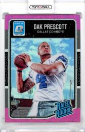 2016 PANINI DONRUSS OPTIC  Dak Prescott #162 RC Rated Rookie Pink