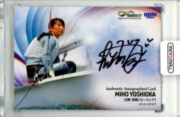 2024 BBM INFINITY 吉岡美帆 直筆サインカード 横版【30/89】 セーリング