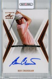 2012 Leaf Ultimate Golf Ben Crenshaw Bronze Foil Auto #BABC2