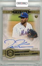 2021 Topps Five Star David Peterson #FSA-DP Base Autograph Card  Mets
