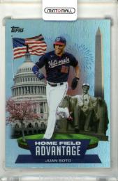 2022 Topps Series 1 Baseball Juan Soto #HA-4 Home Field Advantage Nationals