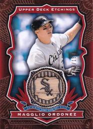 2004 Upper Deck Etchings Chicago White Sox Magglio Ordonez Game Bat Redパラレル版 149/150