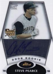 2008 Finest  Steve Pearce Pittsburgh Pirates