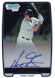 2012 Bowman Chrome Detroit Tigers Dean Green Prospect Autographs