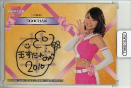 2016 BBM チアリーダー 華  EGOCHAN 直筆サインカード 06/60