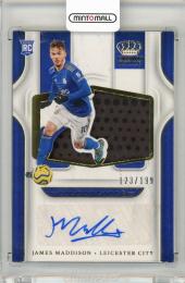 2019-20 Panini Chronicles Crown Royale JAMES MADDISON Silhouettes Auto【123/199】 Leicester City