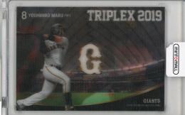 2019 BBM 読売ジャイアンツ 丸佳浩 TRIPLEX 2019 #TR3【03/25】 読売ジャイアンツ