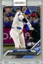 2024 Topps Now Shohei Ohtani #680 Logs SB and Slugs New Career-High 47th HR of Season Dodgers