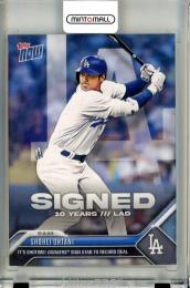 2023 Topps Now Shohei Ohtani #OS-21 It's Shotime! Dodgers Sign Star to Record Deal Dodgers