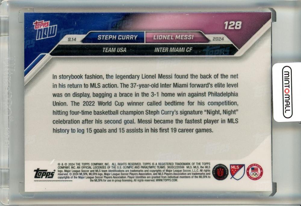 ミントモール / MINT 立川店 / 2024 Topps Now Steph Curry ミントモール / MINT 立川店 / 2024 Topps Now Steph Curry