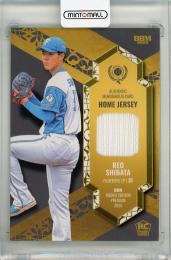 BBM ルーキーエディションプレミアム 2025 柴田獅子 ジャージカード【114/140】 北海道日本ハムファイターズ