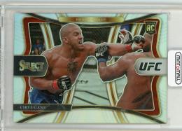 2021 Panini Select UFC MMA Heavyweight Ciryl Gane Base Premier Level,  Silver