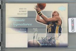 2003-04 Upper Deck Ultimate Collection  Reggie Miller Ultimate Signatures ※サイン状態難