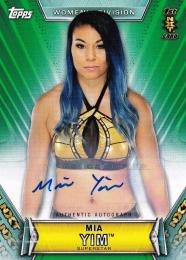 2019 Topps WWE Women's Legends Mia Yim Autographs 032/150
