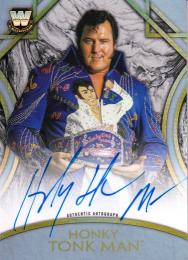 2018 Topps Legends of WWE Wrestling Hall of Fame Honky Tonk Man Autographs Silver(パラレル版)(1stナンバー!) 01/50