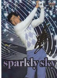 2018BBM　インフィニティ　- INFINITY - ゴルフ 中嶋常幸 sparkly sky 金箔サイン版 199/200