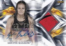 2019 Topps WWE Undisputed Wrestling  NXT Shayna Baszler Undisputed Autograph Relic Blueパラレル版 07/25