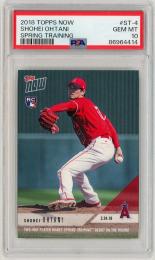 2018 TOPPS NOW Shohei Ohtani RC Spring Training #ST-4【PSA10】《Gem-MINT》Los Angeles Angels