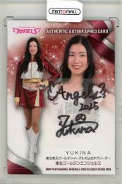 BBM 2025 DANCING HEROINE	YUKINA	直筆サインカード	35/90