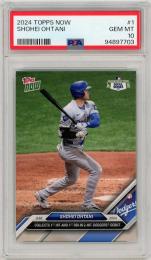 2024 TOPPS NOW Shohei Ohtani #1【PSA10】《Gem-MINT》Los Angeles Dodgers