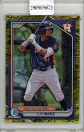 2024 TOPPS BOWMAN Chrome Luis Baez #BDC-110【17/75】 Houston Astros