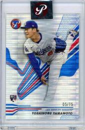 2024 TOPPS PRISTINE YOSHINOBU YAMAMOTO 117 (PRISTINE)【05/75】 LOS ANGELES DODGERS