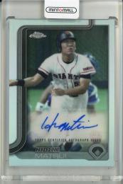 2025 TOPPS NPB CHROME 松井秀喜 直筆サインカード 読売ジャイアンツ