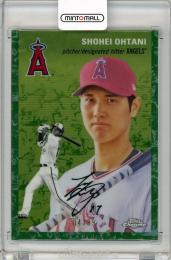 2023 TOPPS CHROME PLATINUM ANNIVERSARY SHOHEI OHTANI 200 (TOILE WHITE / GREEN REFRACTOR) LOS ANGELES ANGELES