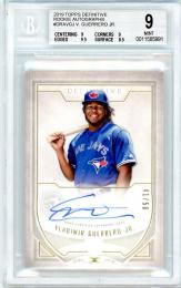 2019 Topps Definitive Collection Toronto Blue Jays Vladimir Guerrero Jr. Rookie Autographs (BGS鑑定済) 41/50