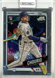 2024 Topps Cosmic Chrome Jackson Chourio Base Milwaukee Brewers