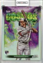 2024 Topps Cosmic Chrome Jackson Holliday Into The Cosmos Baltimore Orioles