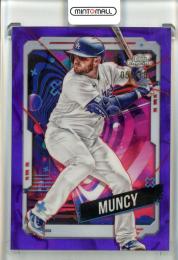 2024 Topps Cosmic Chrome Max Muncy Purple Nebula Refractors【050/150】 Los Angeles Dodgers