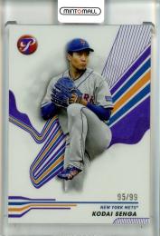 2024 Topps Pristine Kodai Senga Purple Refractors【95/99】 New York Mets