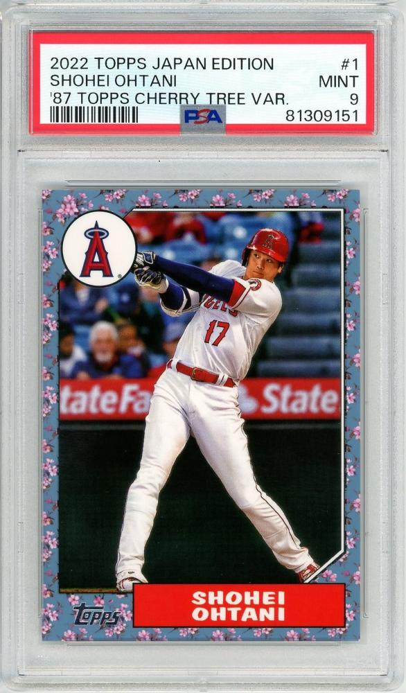 ミントモール / MINT 立川店 / 【PSA9】 2022 Topps Baseball Japan Edition Shohei Ohtani  '87 Topps Cherry Tree Variation