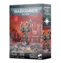 ケイオス・スペースマリーン:ケイオスロード(ジャンプパック装備) CHAOS SPACE MARINES: CHAOS LORD WITH JUMP PACK 【ウォーハンマー:40000】(WARHAMMER 40k)[43-101]【新品】