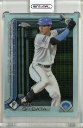 2025 TOPPS NPB CHROME 柴田獅子 Refractors 北海道日本ハムファイターズ