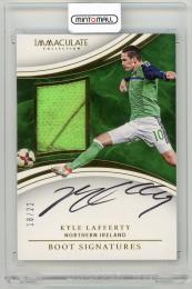 2017 Panini Immaculate Collection Kyle Lafferty Boot Signatures【18/22】 Northern Ireland