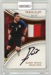 2017 Panini Immaculate Collection Bobby Wood Patch Autographs Bronze Parallels(ON CARD)【8/25】 United States