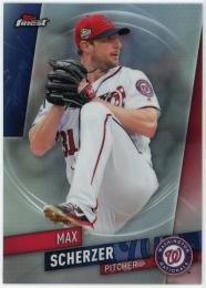 2019 Finest Refractors #97 Max Scherzer リフラクターパラレル版 レギュラーカード