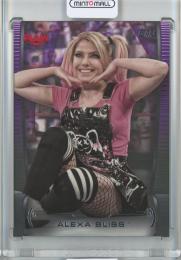 2021 TOPPS WWE UNDISPUTED  Alexa Bliss Base/Purple Parallels/#2 79/99