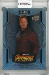 2022 Upper Deck Marvel Allure  Chris Pratt as Star-Lord Base High Series