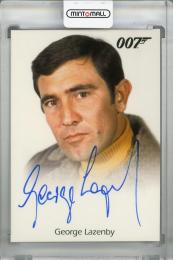 2015 Rittenhouse James Bond Archives  George Lazenby as James Bond in On Her Majesty's Secret Service EL Autograph Full Bleed