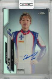 2020 Topps Chrome Formula 1 Racing Trident F2 Marino Sato Chrome Autographs 230/376