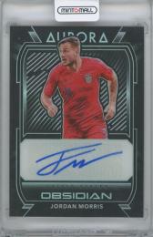 2020-21 PANINI Obsidian Aurora Autographs / JORDAN MORRIS(USA) 【010/149】