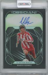 2020-21 PANINI Obsidian Obsidian Autographs Electric Etch Green / MARIO GOMEZ(FC Bayern Munich) 【23/25】