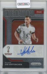 2022 PANINI Prizm World Cup International Ink / JAN VERTONGHEN(Belgium)