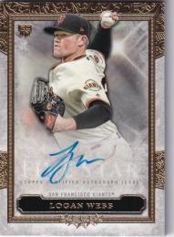 2020 Topps Five Star San Francisco Giants Logan Webb Autographs