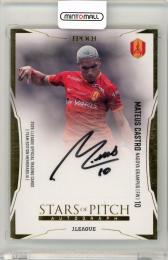 2025 EPOCH 名古屋グランパス チームエディション・メモラビリア マテウス・カストロ STAR OF PITCH 直筆サインカード【11/25】 名古屋グランパス