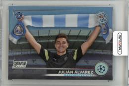 2022-23 TOPPS Stadium Club Chrome  Julian Alvarez UEFA Members Only Image Variations #14  Manchester City